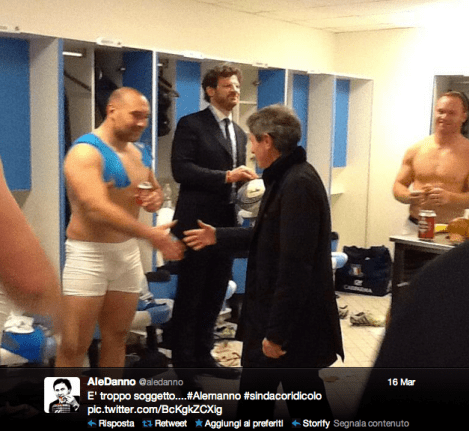 Alemanno fake su Twitter 